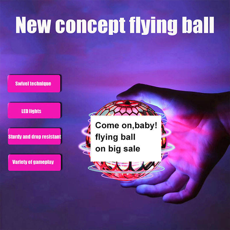 Hot 2022 hot Fly Nova Pro Magic 360 Rotating Hover Mini Drone Led Flying Orb Ball Toy Flying Spinner Boomerang Ball