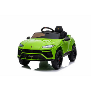 Licensed LAMBORGHINI Aventador SVJ 12V four wheels two seats car kids electric car toy ride on car for kids to drives to dr