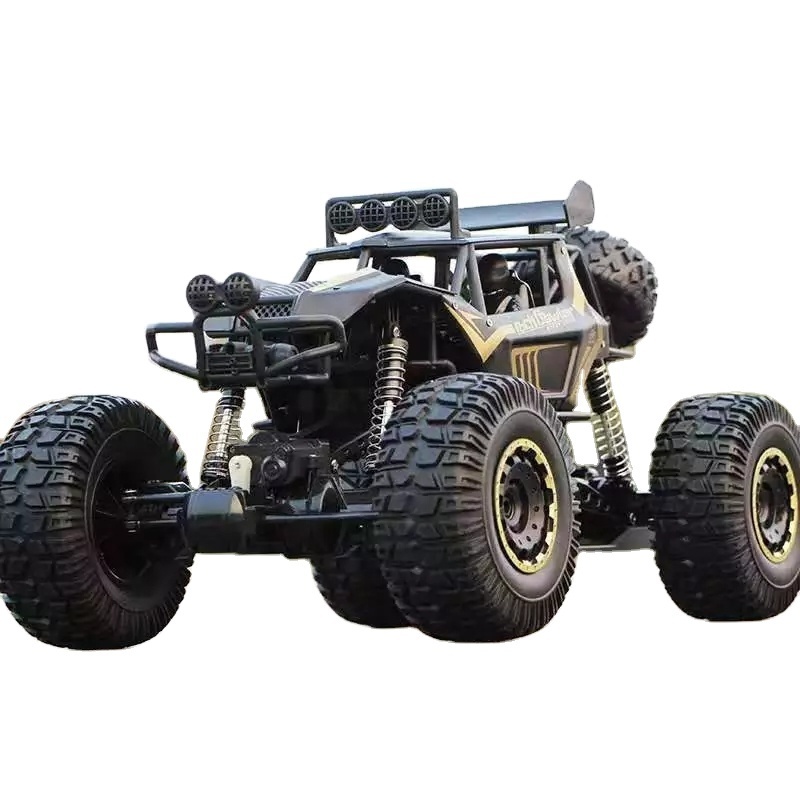 Factory manufacture 2.4G electric remote control toy big 1:8 rock crawler rc car 4x4 high speed monster truck for children