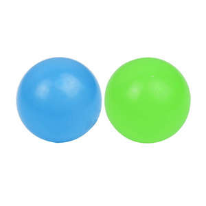 Glow Sticky Balls Wall Ceiling Light Fidget Toys Stress Reliever Ball Games for Kids Simple Dimple Anti-stress Toy