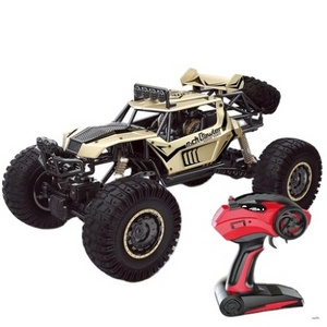 Factory manufacture 2.4G electric remote control toy big 1:8 rock crawler rc car 4x4 high speed monster truck for children