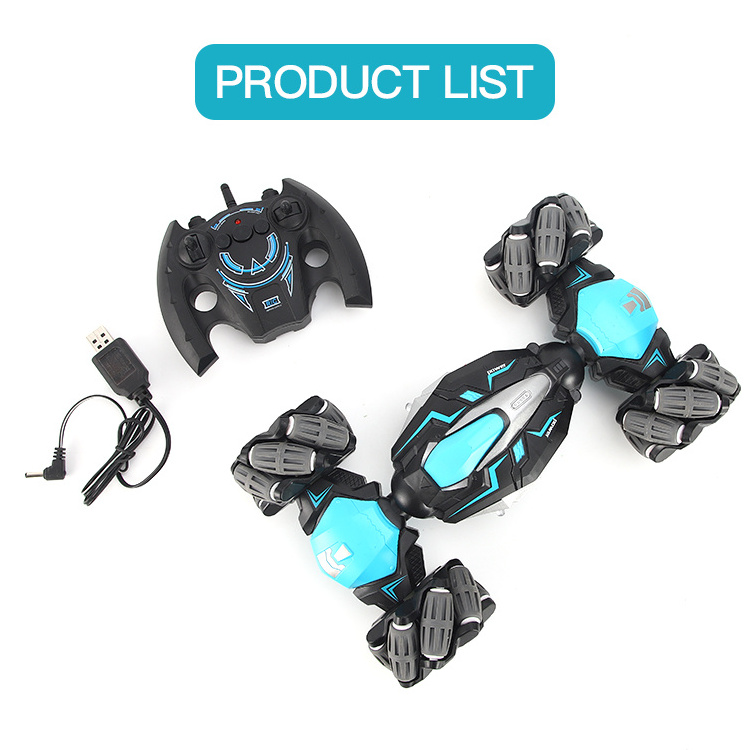 2022 Hot Selling Kids Wholesale Deformation Hand Gesture Radio Control Toy High Speed Remote Control RC Car