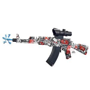 AK47 Water Gel  Gun toys Splatter Ball Gun Kids Outdoor Toy Plastic Guns