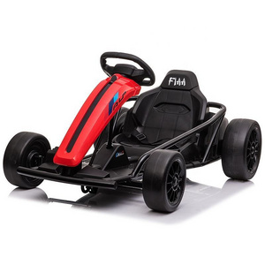 2023 wholesale high speed electric 24V drift go kart for big kids to drive