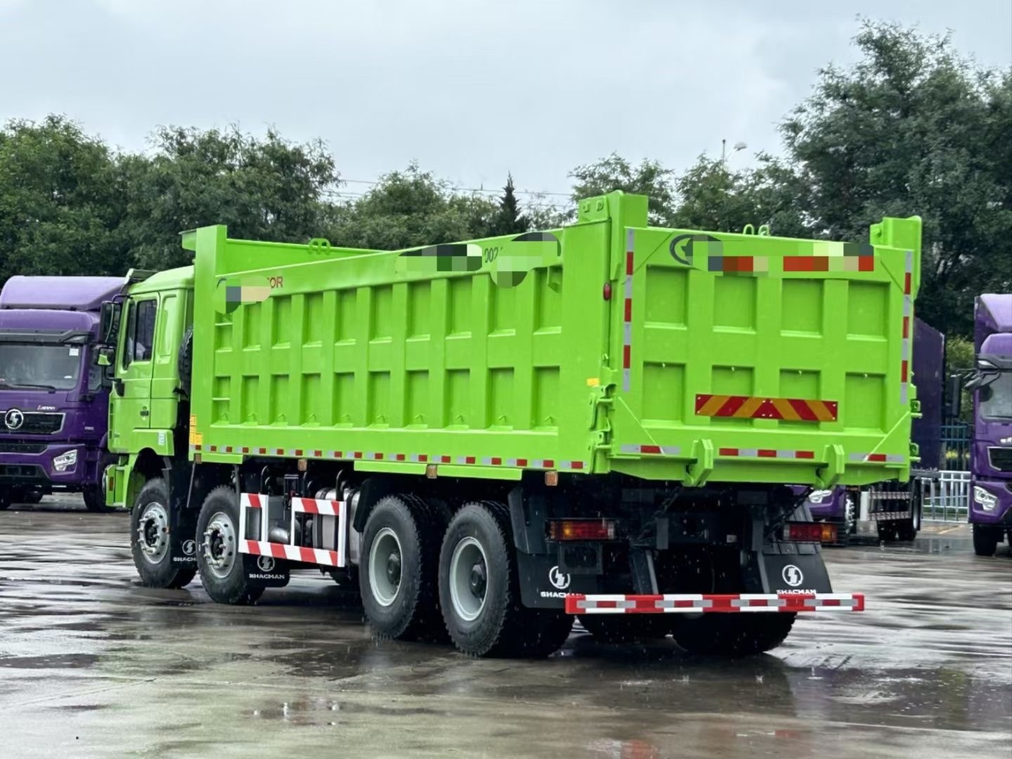 New Shacman F3000 Dump Truck 8X4 6X4 350hp Tipper Dump Trucks For Sale In Tanzania