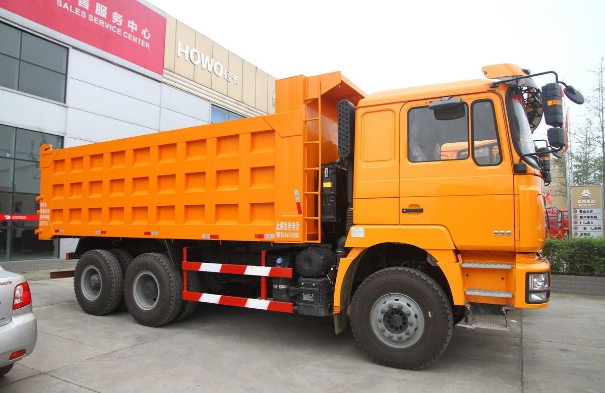 Compressed Air Powered Shacman Dump Truck Manual New 12 Ton Shacman Center Dump Truck Rear Gate Accessories Hongyang Box