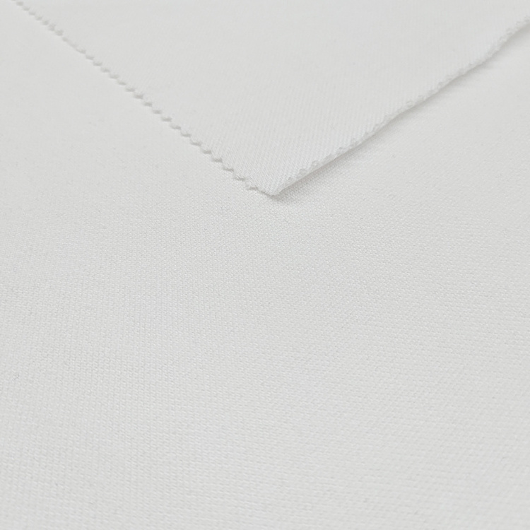 Calida Premium Knitted Blanco Tela De Puqie Colegial Algo Pol China Industria Textil Algodon Cotton Polyester Pique Fabric