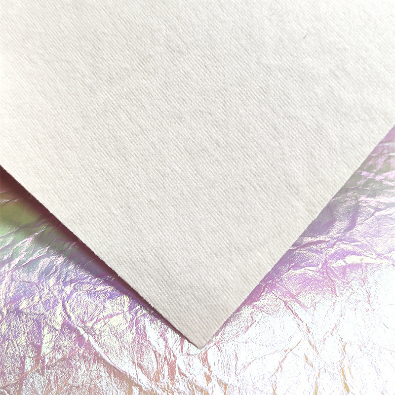 12*53 inch Holographic Rainbow Faux Leather  for DIY Sewing Craft Bows Earrings Distressed PU Leatherette Fabric