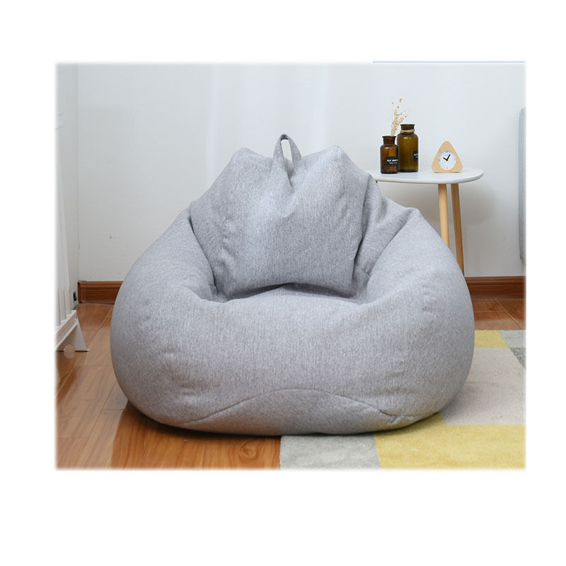 Colorful Custom Lazy Sofa Round Foldable Single Tatami Round Big Lazy Bean Bag Sofa Chair For Kids And Adults