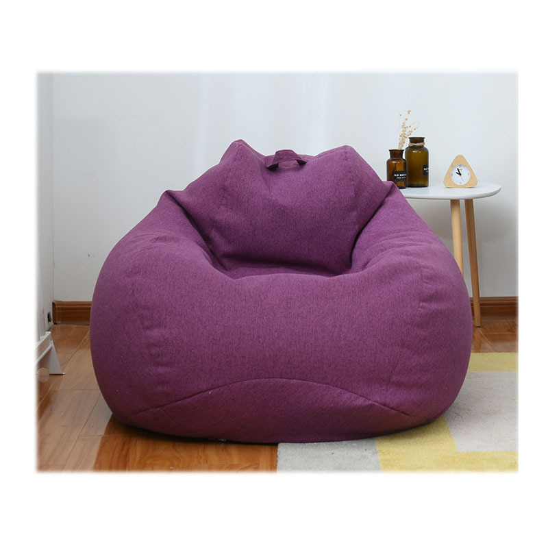 Colorful Custom Lazy Sofa Round Foldable Single Tatami Round Big Lazy Bean Bag Sofa Chair For Kids And Adults