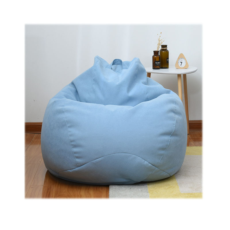 Colorful Custom Lazy Sofa Round Foldable Single Tatami Round Big Lazy Bean Bag Sofa Chair For Kids And Adults