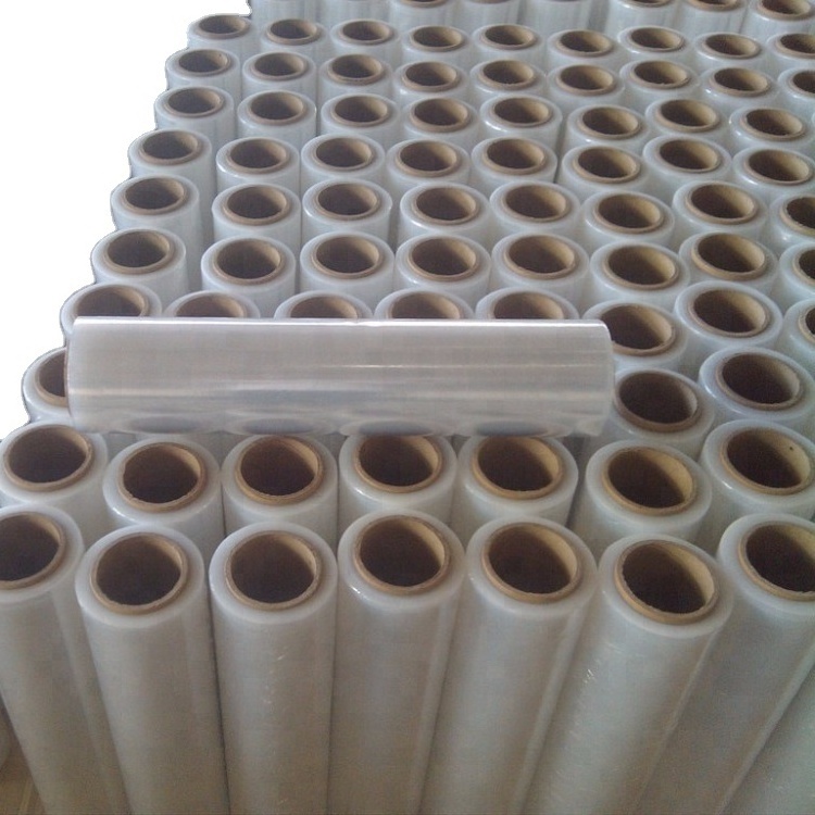 LLDPE 55 Layer Nano Stretch Film Wrap 8 12 15 17 18 30 Microns  For Hand And Machine Use