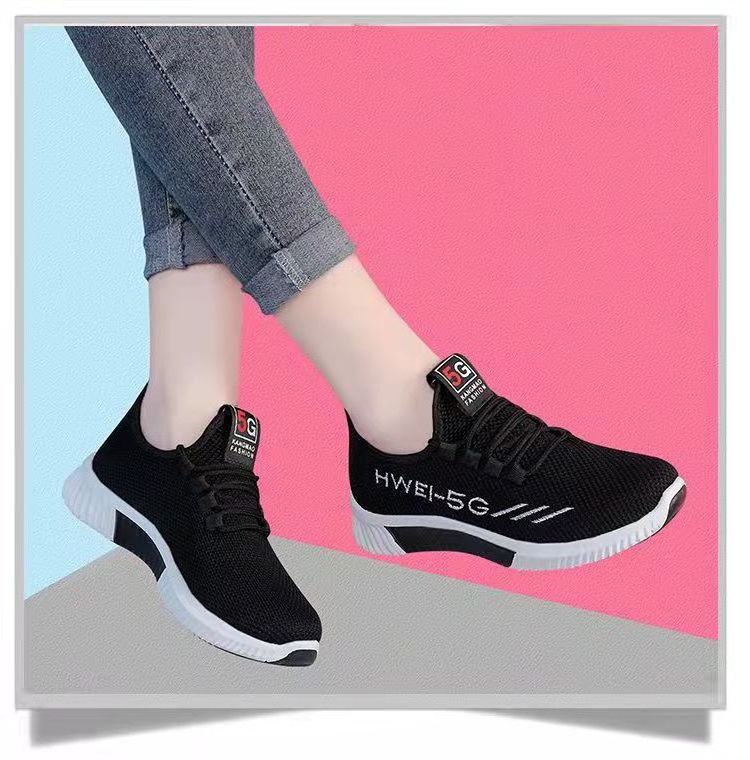 HongyanBest Seller Women Shoes Casual Walking Style Shoes Seasonal Hook and Sport Shoes for Ladies