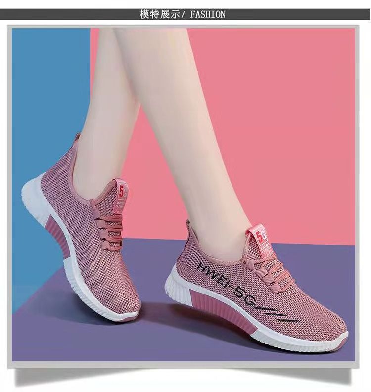 HongyanBest Seller Women Shoes Casual Walking Style Shoes Seasonal Hook and Sport Shoes for Ladies