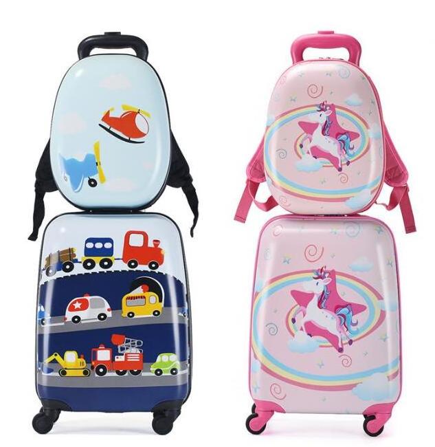 professional manufacturer trolley bag wholesale carry on children luggage travel suitcase for kids