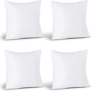 Decorative Throw Pillow Inserts with 100% Cotton Cover for Sofa, Bed and Couch Decorative Stuffer Pillows