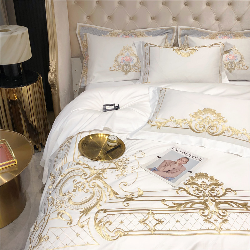 Chinese Factory Duvet Cover Bedding  Hotel&Home 800TC Bedding Set Bamboo Duvet Cover Set Duvet Cover And Pillow Case