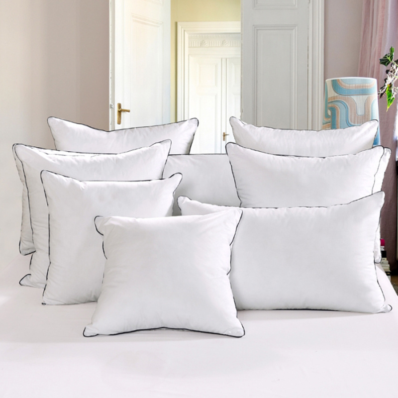 Super soft polyester filling bed cushions