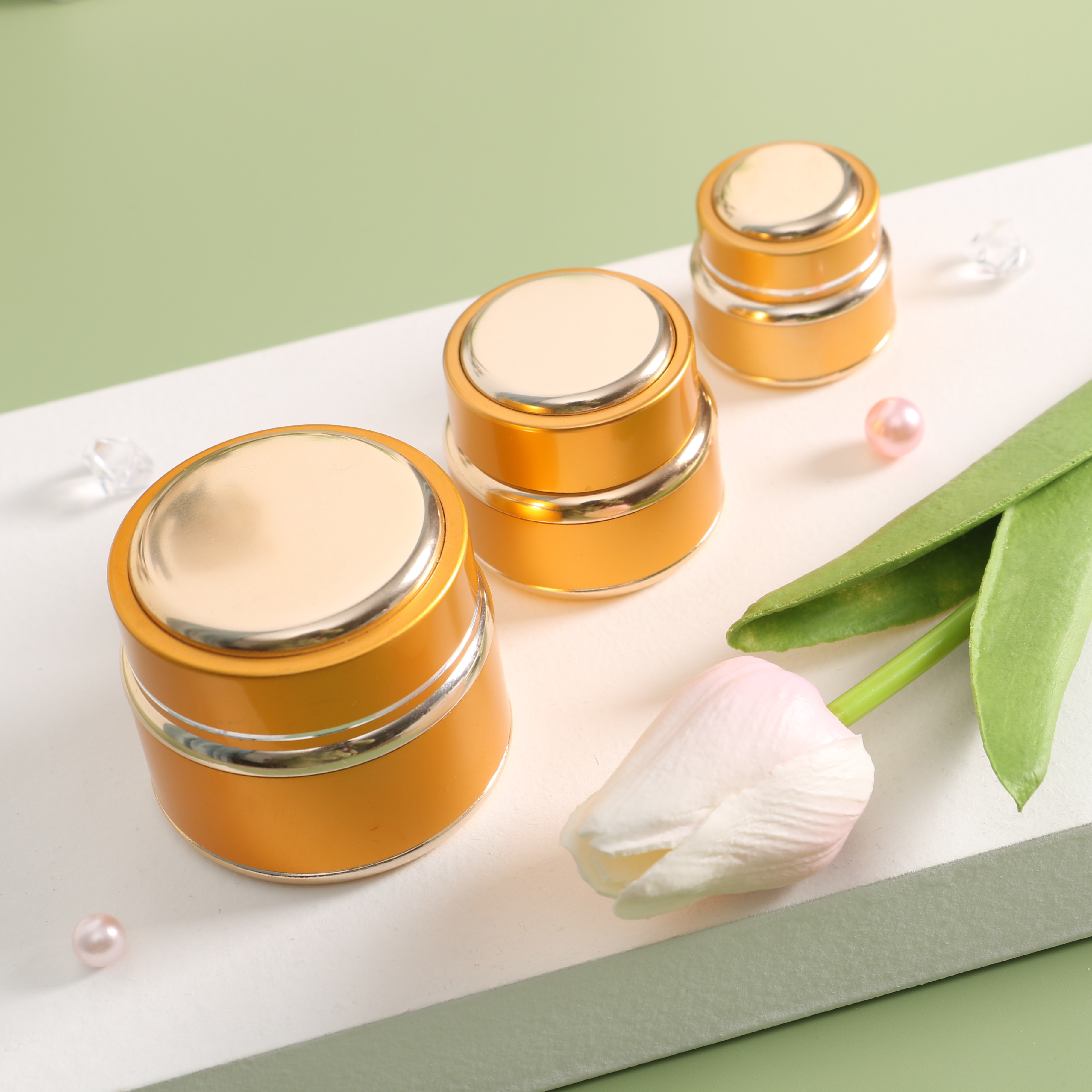 15g 30g 50g  Porcelain Cosmetic Hand Glass Cream Jars for Skin Care Cosmetic Packaging