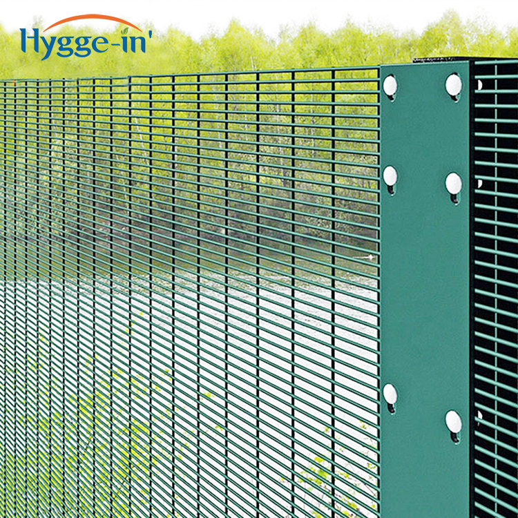 High Quality Galvanized Wire Security Fencing Solutions Super Strong Steel Plastic Frame Easily Assembled 358 Anti-climb Fence