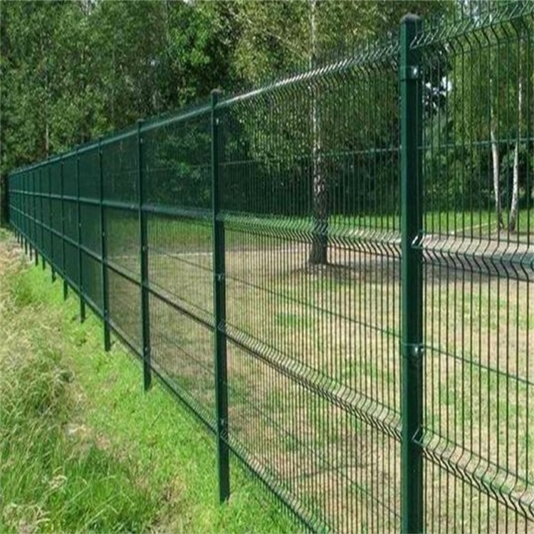 High Quality Outdoor PVC Coated 3D Wire Mesh Fence/ Welded Garden Fence Panels Price Philippines