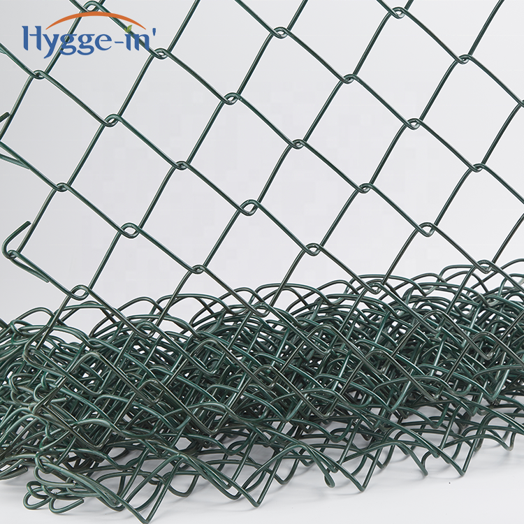 Chain Link Cyclone Barbed Wire Extension Arms Fence with PVC Fence Mesh Low Carbon Steel Wire Stainless Steel Metal Outdoor