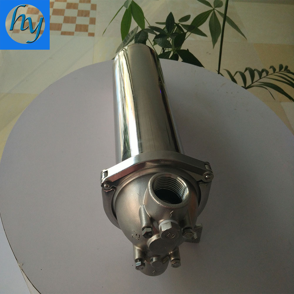 New design ISO stainless steel water filter housing cartridge filter housing filter cartridge housing