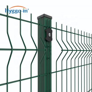 High Quality Outdoor PVC Coated 3D Wire Mesh Fence/ Welded Garden Fence Panels Price Philippines