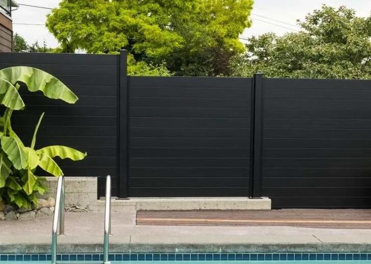 Wholesale Easy Installation Privacy Decorative Outdoor Garden Fence WPC Wood Composite Fence Panels