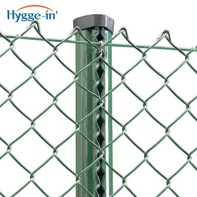 High Quality Wholesale Galvanized Chain Link Fence/PVC Coated Used Chain Link Fence Panels For Sale