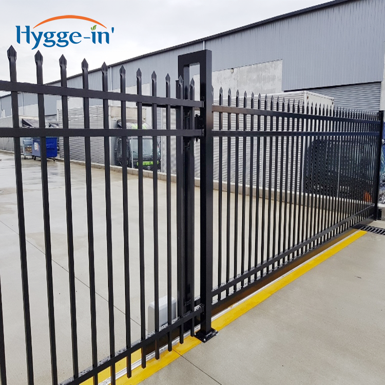 Competitive Price Electric Driveway Cast Slats Cantilaver Sliding Barrier Door Aluminium Gate