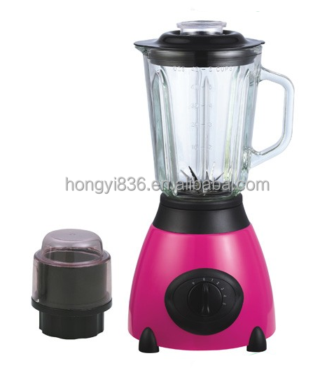 600W 2 in 1 blender with 1.5L and 2/5 speed stainless steel body 912 blender Y66 blender