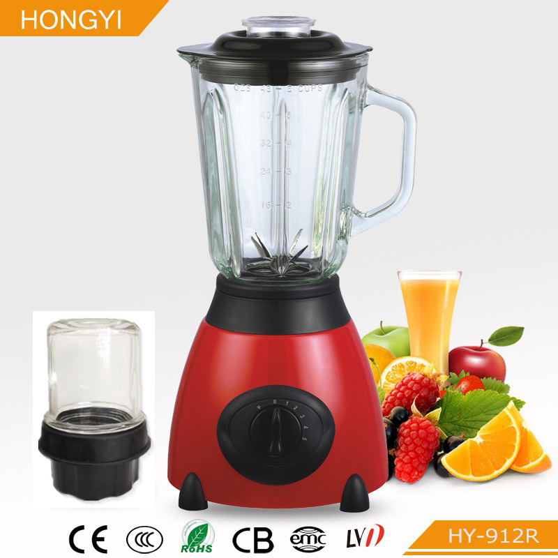 Stainless steel body blender/juicer blender mixer/Food chopper blender with glass jar 2in1 blender