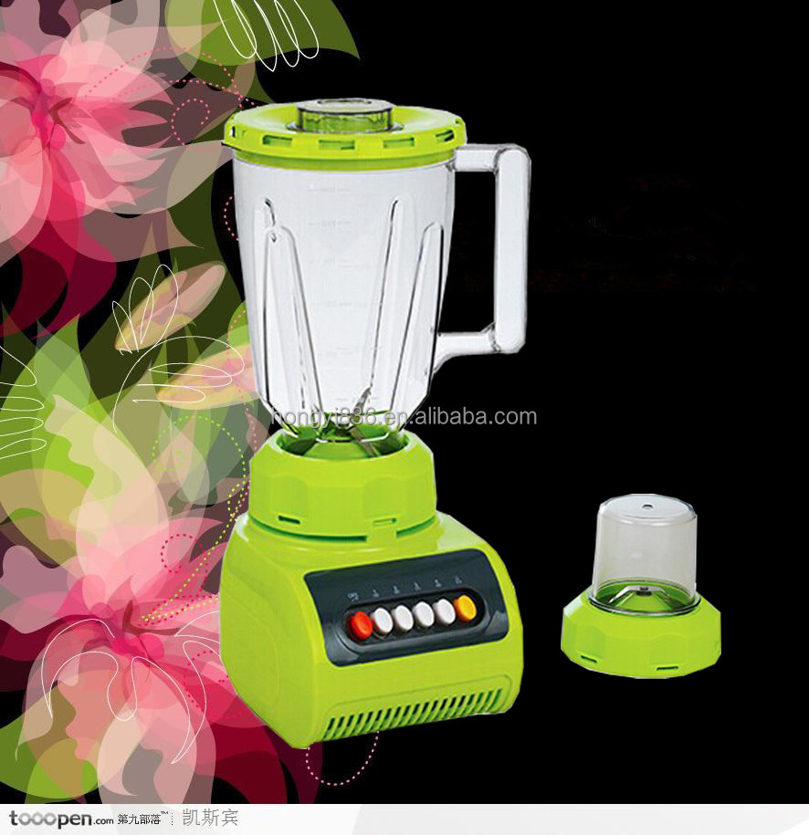 national electric food blender chopper with glass jar