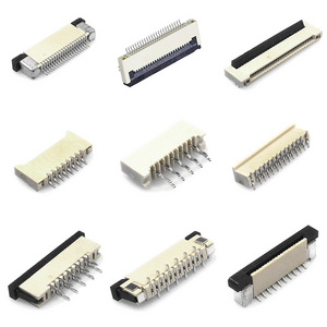 0.5 mm FFC FPC Connector 1.0 mm Pitch Top Bottom Contact ZIF Type 8-60P PCB Connector