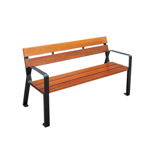 OEM iron garden bench  teak garden benches wooden garden benches for sale