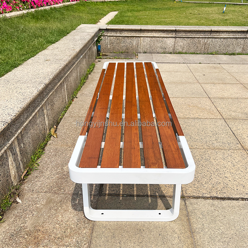 Customize teak garden bench outdoor benches for sale metal garden bench public area waiting chair