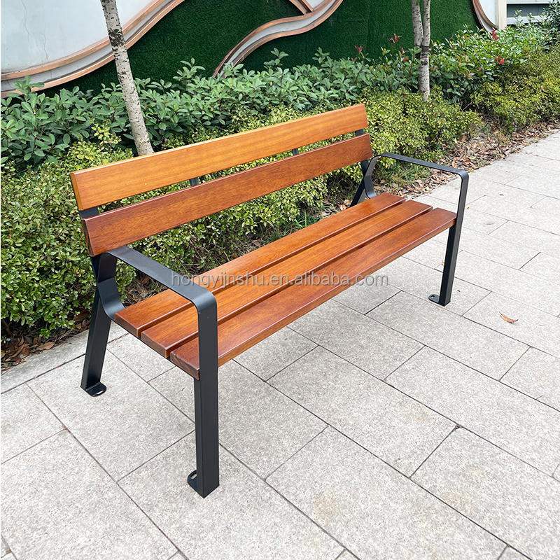 OEM iron garden bench  teak garden benches wooden garden benches for sale