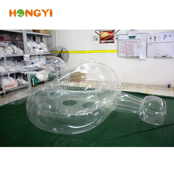 New design transparent inflatable aircraft / inflatable airship / inflatable submarine