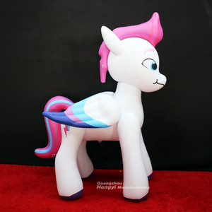 Hongyi Customize Little Pony Pink Inflatable Pony Toy For Sale