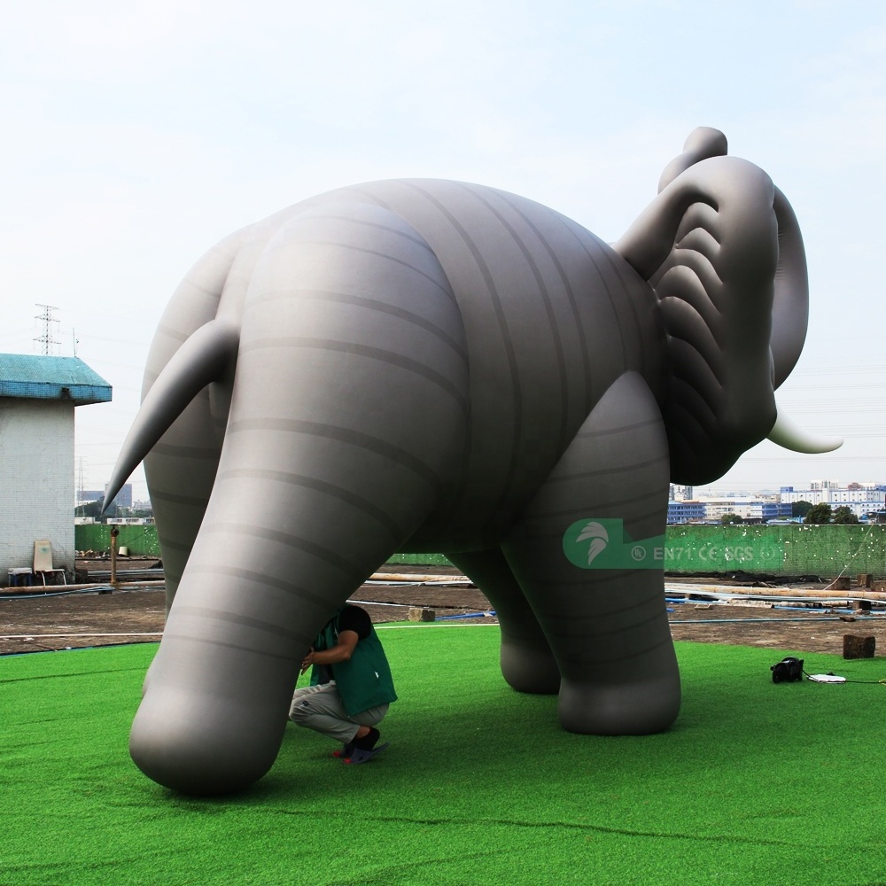 Giant Inflatable Advertising Elephant Model HM-6039 For Exhibition Activities