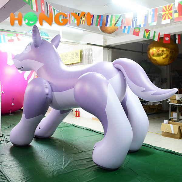 Custom giant advertising inflatable dog, cartoon character, outdoor inflatable animal