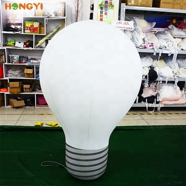 Giant Outdoor Decorative Advertising Lighting LED Inflatable Bulb