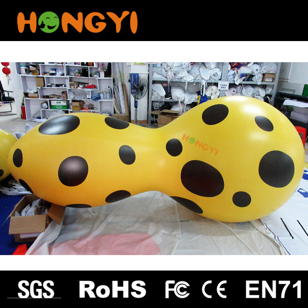 High quality giant inflatable peanut advertising helium peanut balloon