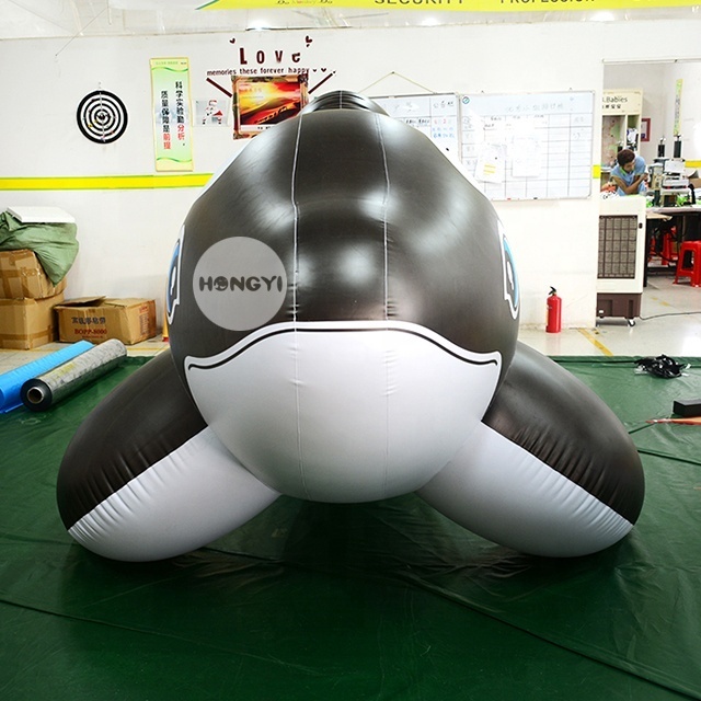 Production Ocean World Aquarium Black Customization Inflatable Dolphin Shark Toy