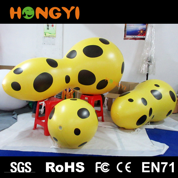 High quality giant inflatable peanut advertising helium peanut balloon