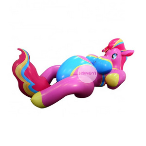 Promotional Colorful Entertainment Toy Big Belly Sexy Inflatable Anime Pony Girl