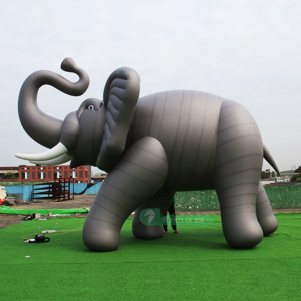 Giant Inflatable Advertising Elephant Model HM-6039 For Exhibition Activities