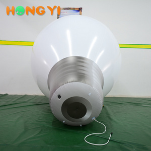 Hot sale giant inflatable light bulb balloon PVC inflatable led bulb model for advertising