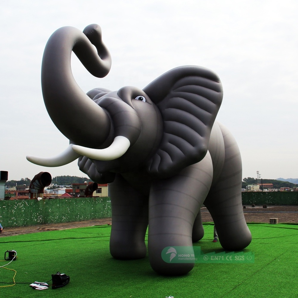 Giant Inflatable Advertising Elephant Model HM-6039 For Exhibition Activities